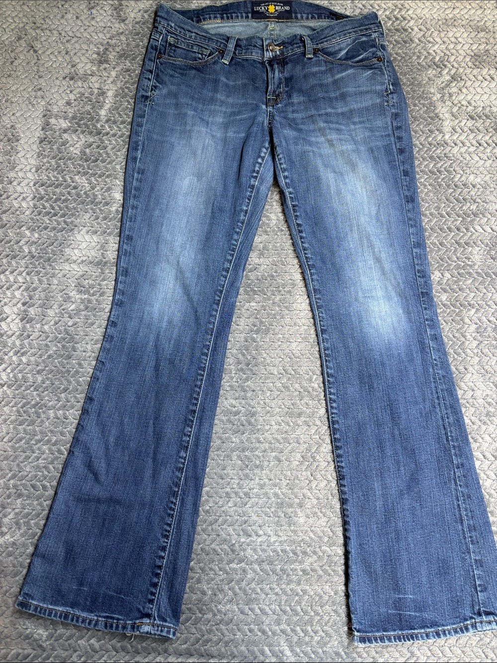 Lucky Brand Medium Zoe Boot Jeans